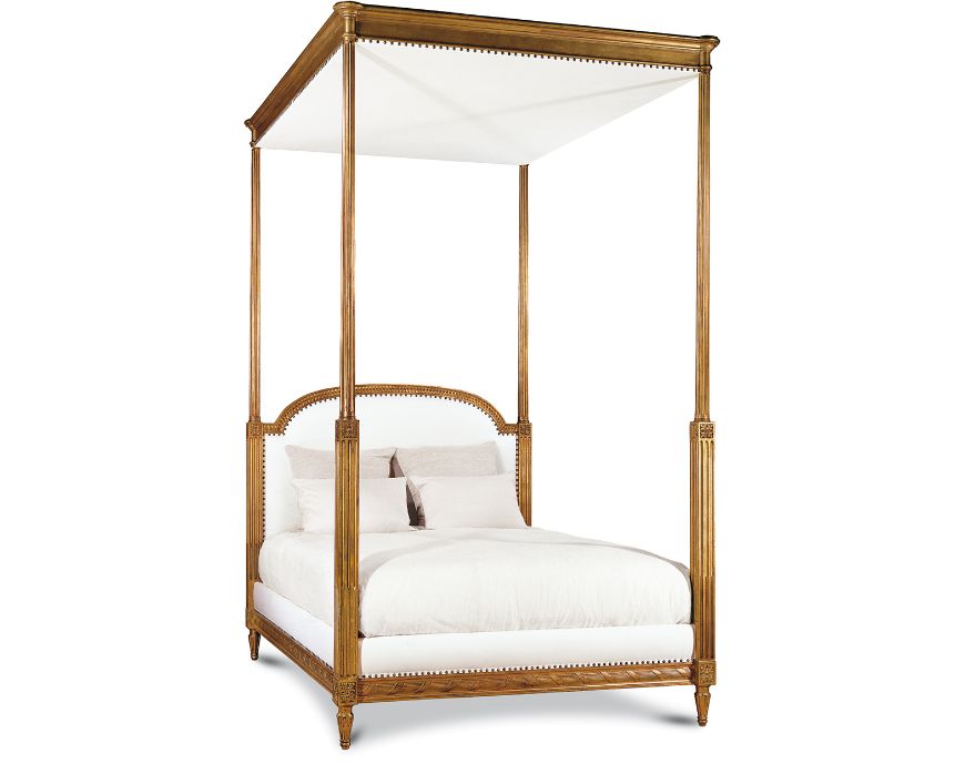 Picture of LOUIS XVI BED WITH CANOPY QUEEN