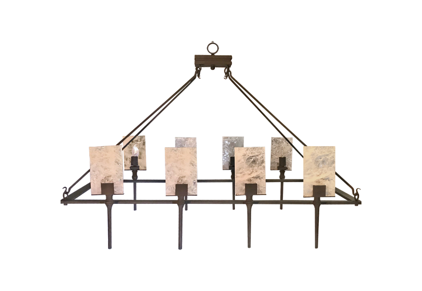 Picture of SEVILLA CHANDELIER RECTANGULAR 8 LIGHTS