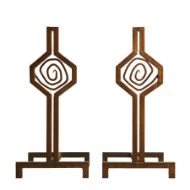 Picture of GOCCIA ANDIRONS