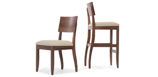 Picture of SLENDER SIDE CHAIR AND BARSTOOL