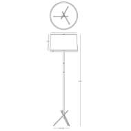 Picture of THATCHER FLOOR LAMP S218