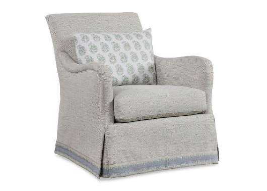 Picture of 552SK-SG YVETTE SKIRTED SWIVEL GLIDER