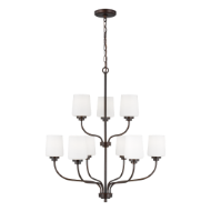 Picture of WINDOM NINE LIGHT CHANDELIER