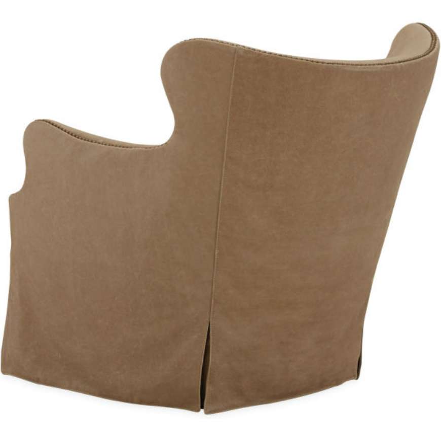 Picture of L1991-01SW LEATHER SWIVEL CHAIR
