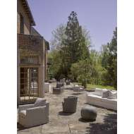 Picture of US116-01SW LOTUS OUTDOOR SLIPCOVERED SWIVEL CHAIR