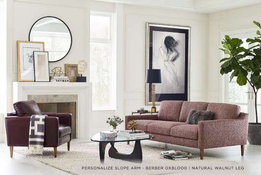 Picture of GISELLE SLOPE ARM SOFA