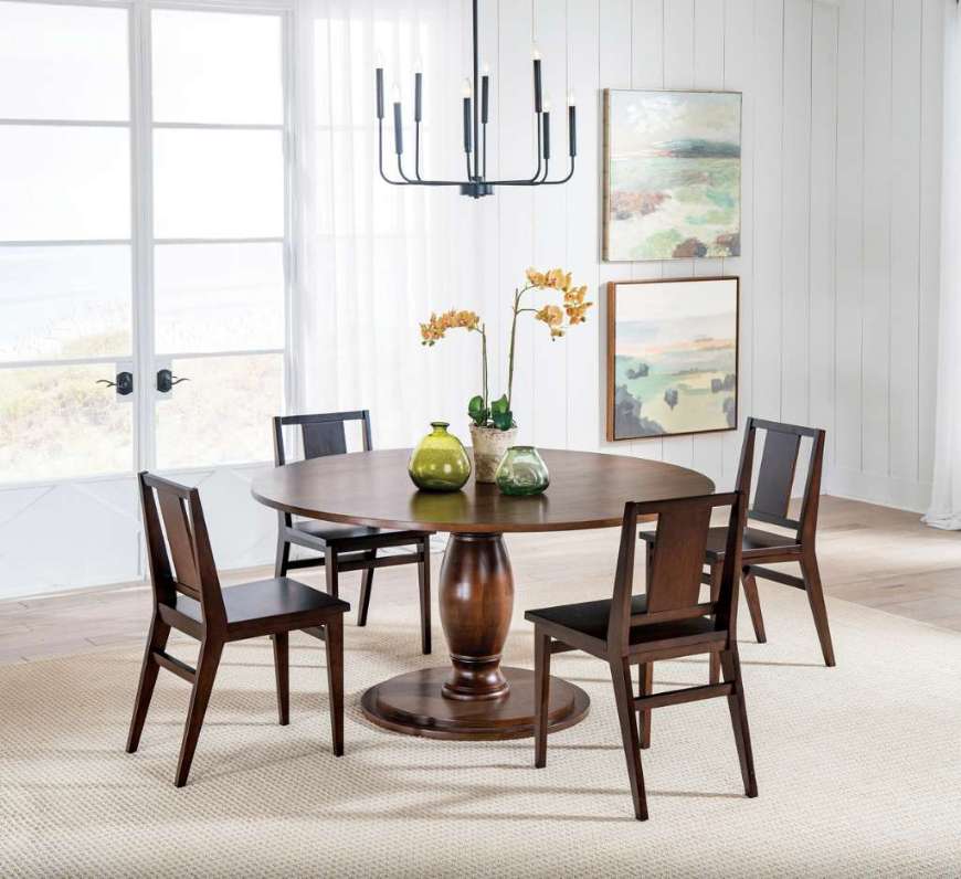 Picture of ROUND PEDESTAL DINING TABLE