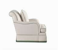 Picture of LILAC SWIVEL CHAIR WITH TAILORED SKIRT