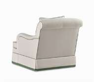 Picture of LILAC SWIVEL CHAIR WITH TAILORED SKIRT