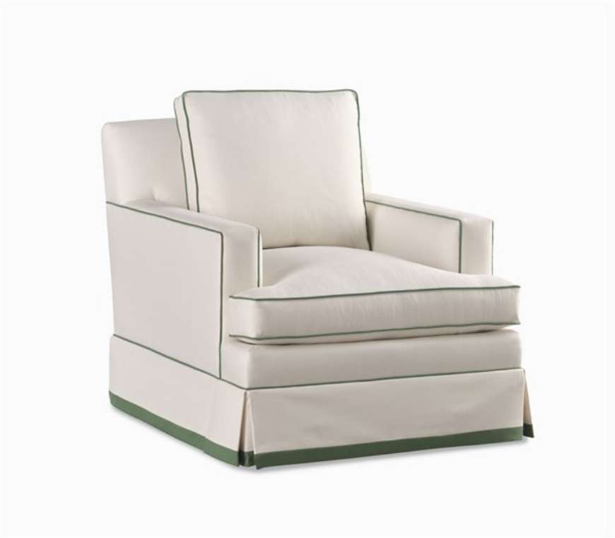 Picture of POPPY SWIVEL CHAIR WITH TAILORED SKIRT