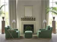 Picture of POPPY SWIVEL CHAIR WITH TAILORED SKIRT