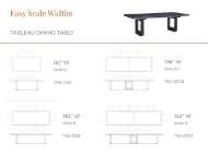 Picture of TABLEAU DINING TABLE