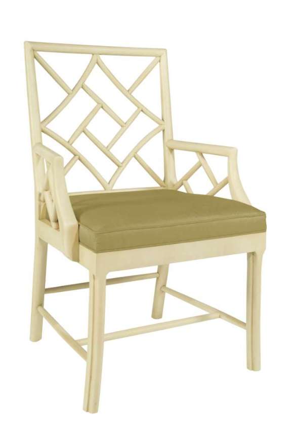 Picture of FRETWORK DINING ARM CHAIR