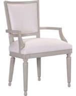 Picture of VELOURS DINING ARM CHAIR