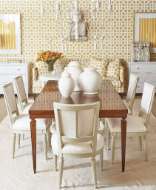 Picture of VELOURS DINING ARM CHAIR