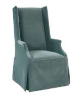 Picture of MARTIN DINING ARM CHAIR, TIGHT SEAT, WATERFALL SKIRT