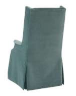 Picture of MARTIN DINING ARM CHAIR, TIGHT SEAT, WATERFALL SKIRT