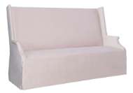 Picture of MARTIN DINING ARM CHAIR, TIGHT SEAT, WATERFALL SKIRT