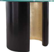 Picture of RAY DINING TABLE WITH 60" DIA GLASS