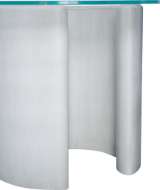 Picture of RAY DINING TABLE WITH 60" DIA GLASS