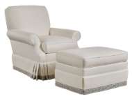 Picture of SILHOUETTES M2M OTTOMAN (KICK PLEAT)