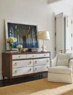 Picture of SYDNEY DRESSER WITH UPHOLSTERED DRAWERS