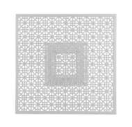 Picture of HARET SQUARE BUNCHING DINING TABLE-CLOUD WHITE