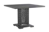 Picture of HARET SQUARE BUNCHING DINING TABLE-SMOKE GREY