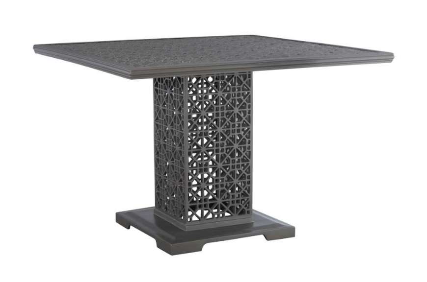 Picture of HARET SQUARE BUNCHING DINING TABLE-SMOKE GREY