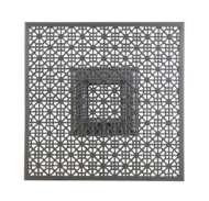 Picture of HARET SQUARE BUNCHING DINING TABLE-SMOKE GREY