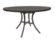 Picture of HARET OUTDOOR ROUND DINING TABLE - SMOKE GREY