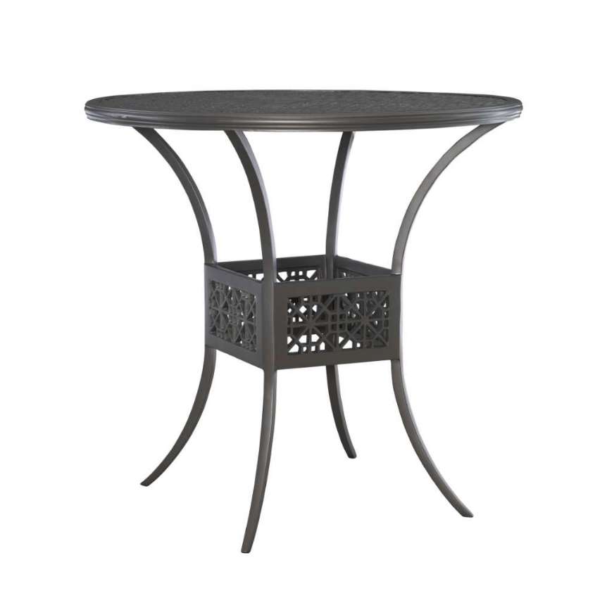 Picture of HARET BAR TABLE -SMOKE GREY
