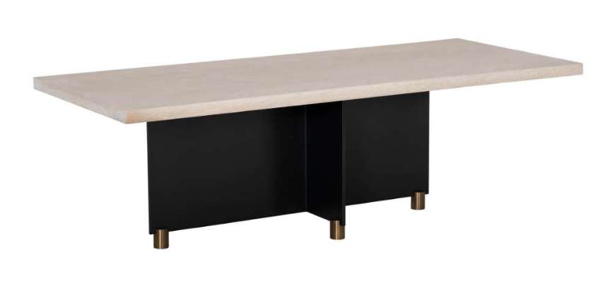 Picture of MYLES COCKTAIL TABLE - OAK TOP