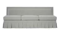 Picture of EMMELINE ARMLESS SOFA - KICK PLEAT SKIRT STANDARD