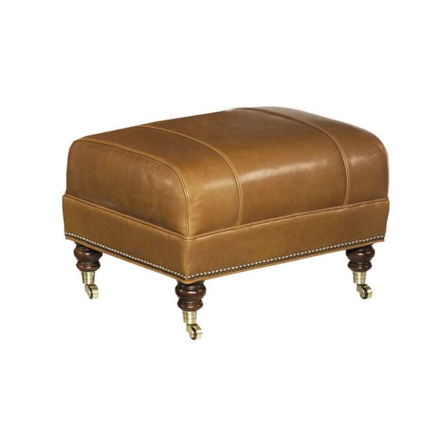 Picture of LOWELL OTTOMAN WITH CASTERS