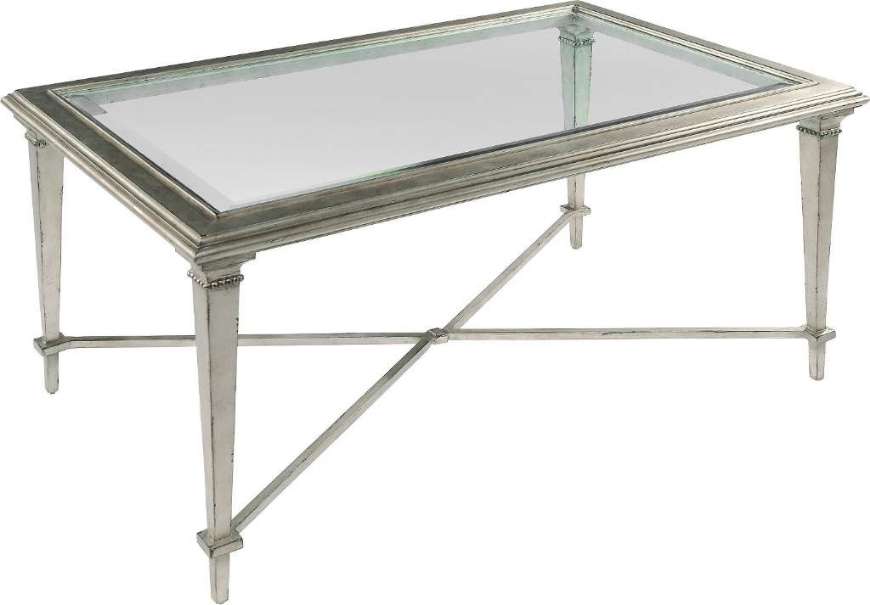 Picture of BRISTOL COCKTAIL TABLE SILVER LEAF