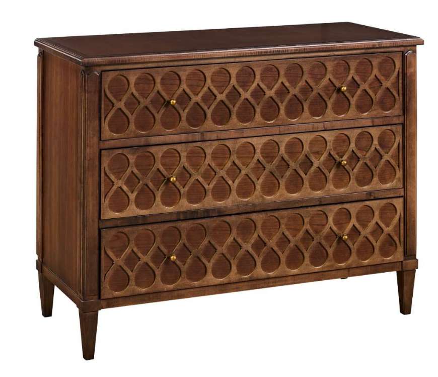 Picture of MURANO CHEST WITH WOOD TOP
