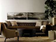 Picture of WICKER 48" DIA COCKTAIL TABLE - STOCKED FINISH