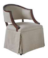 Picture of KENNIS SKIRTED DINING ARM CHAIR & GAME CHAIR