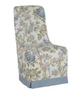 Picture of EVELYN WATERFALL SKIRTED DINING SIDE CHAIR