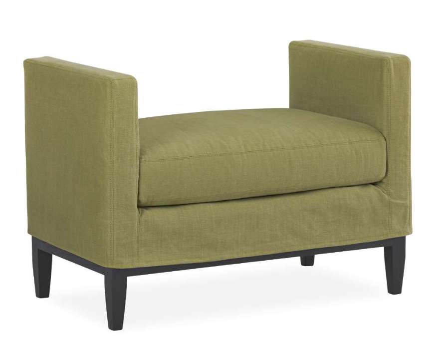 Picture of C3583-79 SLIPCOVERED BENCH