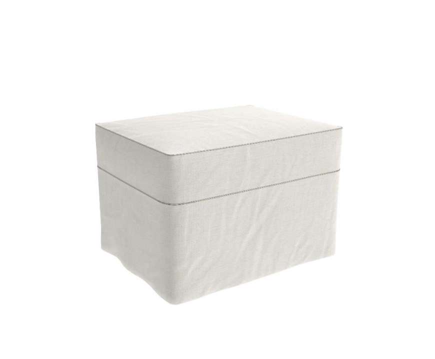 Picture of C3893-00 SLIPCOVERED OTTOMAN