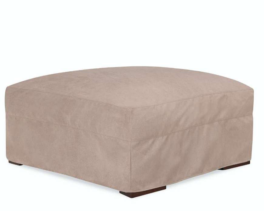 Picture of C7822-90 SLIPCOVERED BENCH OTTOMAN