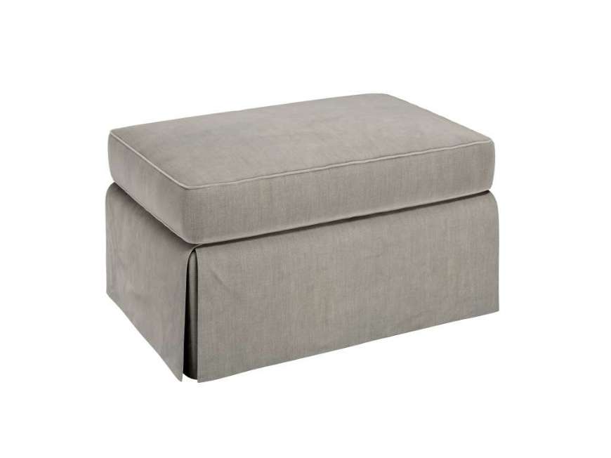 Picture of L1011-00 LEATHER OTTOMAN