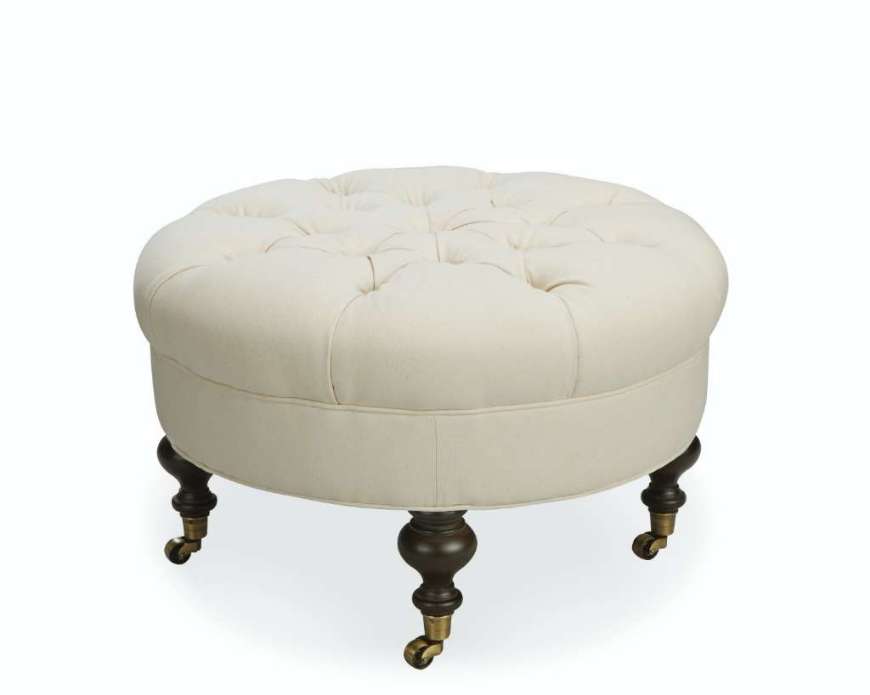 Picture of L1014-00 LEATHER OTTOMAN