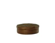 Picture of L1234-00 LEATHER OTTOMAN