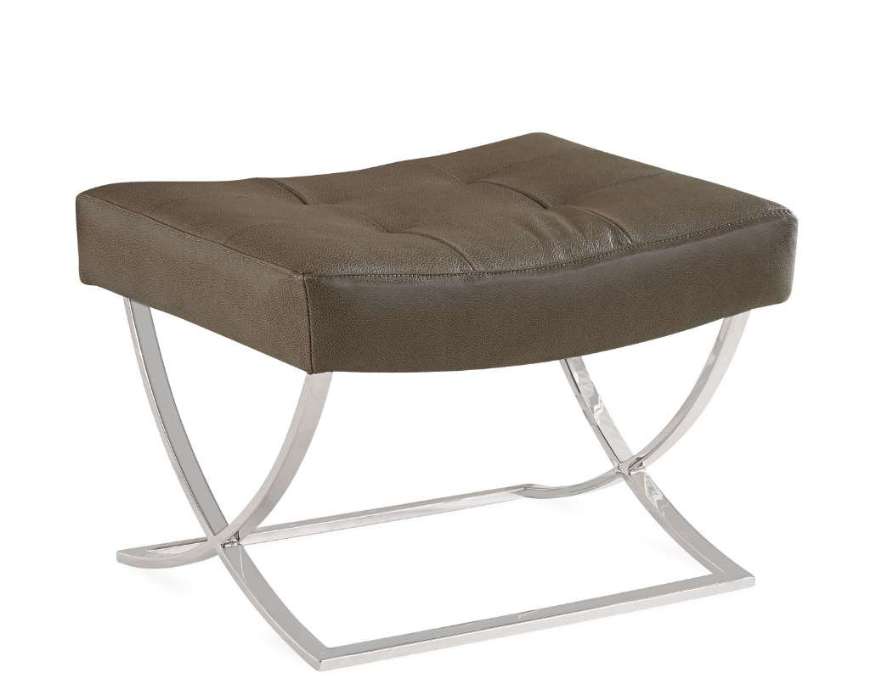 Picture of L1549-00 LEATHER OTTOMAN