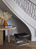 Picture of L1549-00 LEATHER OTTOMAN