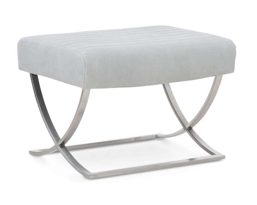 Picture of L1649-00 LEATHER OTTOMAN