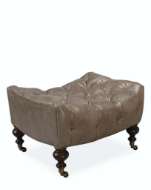 Picture of L1744-00 LEATHER OTTOMAN